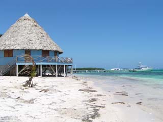 Black Bird Caye Cabana