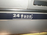 Left Side Seats closest to window starts with the letter A